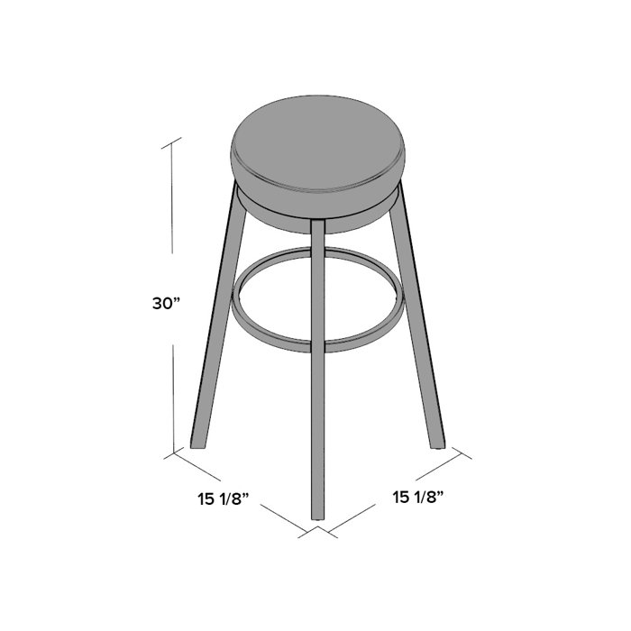 Latitude Run® Henley Swivel Bar & Counter Stool & Reviews Wayfair